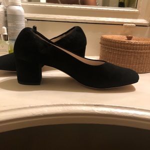 Rouje suede heels
